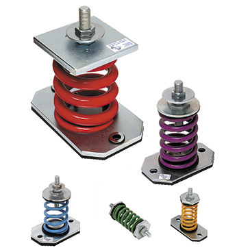 Spring Anivibration Mounts for Low Frequency Vibration Damping