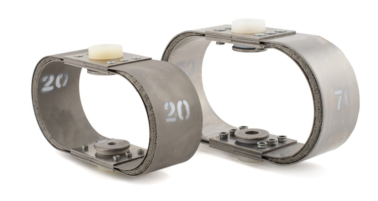 XM shock mounts for high-temp vibration isolation