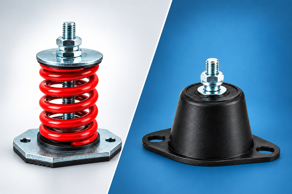 Spring Mounts vs Rubber Mounts